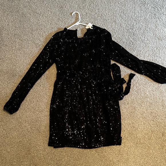 Forever 21 Sequin Wrap Dress